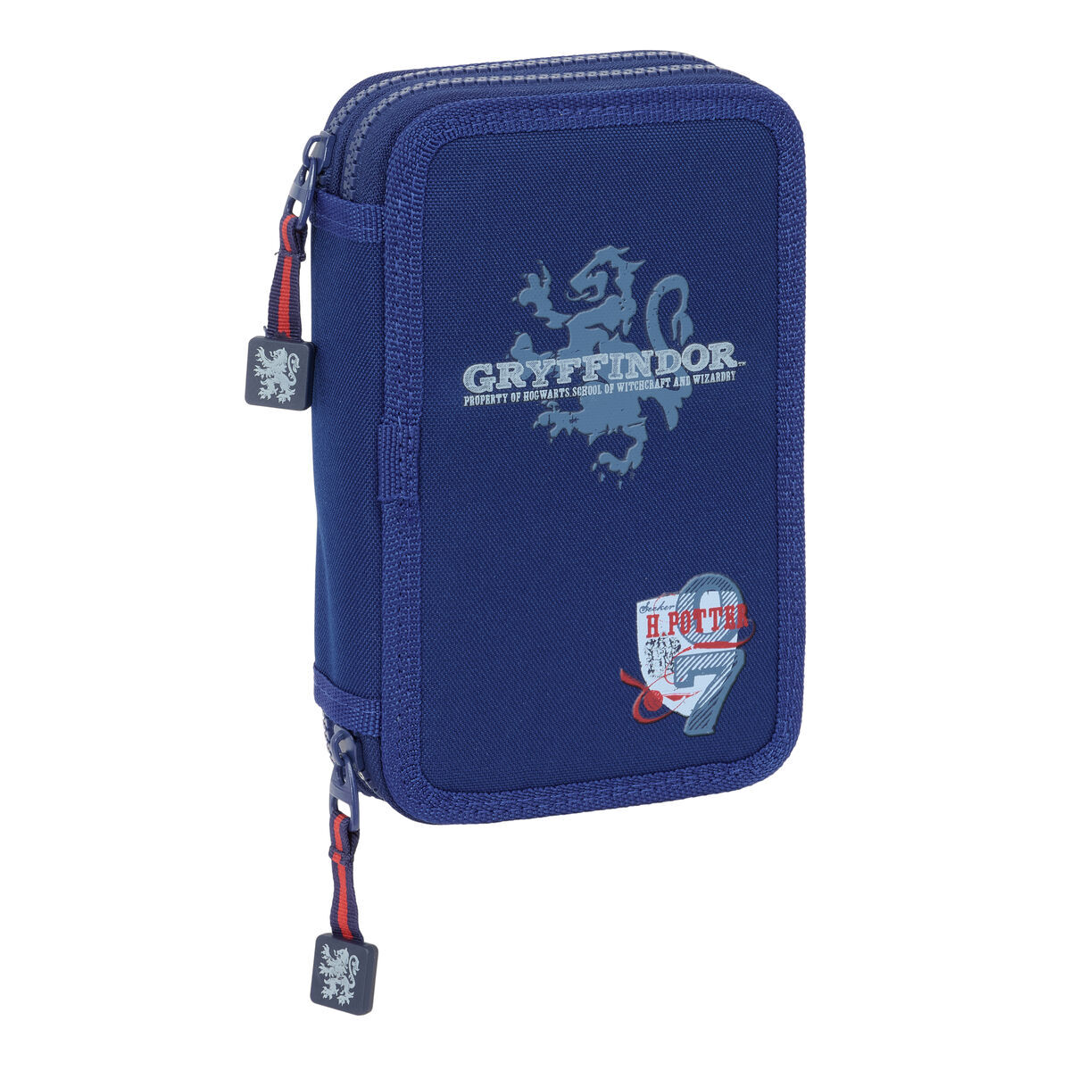 Double Pencil Case Harry Potter Captain Navy Blue 12.5 x 19.5 x 4 cm Double Pencil Case 29 Pieces Double Pencil Case Harry Potter Captain Navy Blue 12.5 x 19.5 x 4 cm Double Pencil Case 29 Pieces