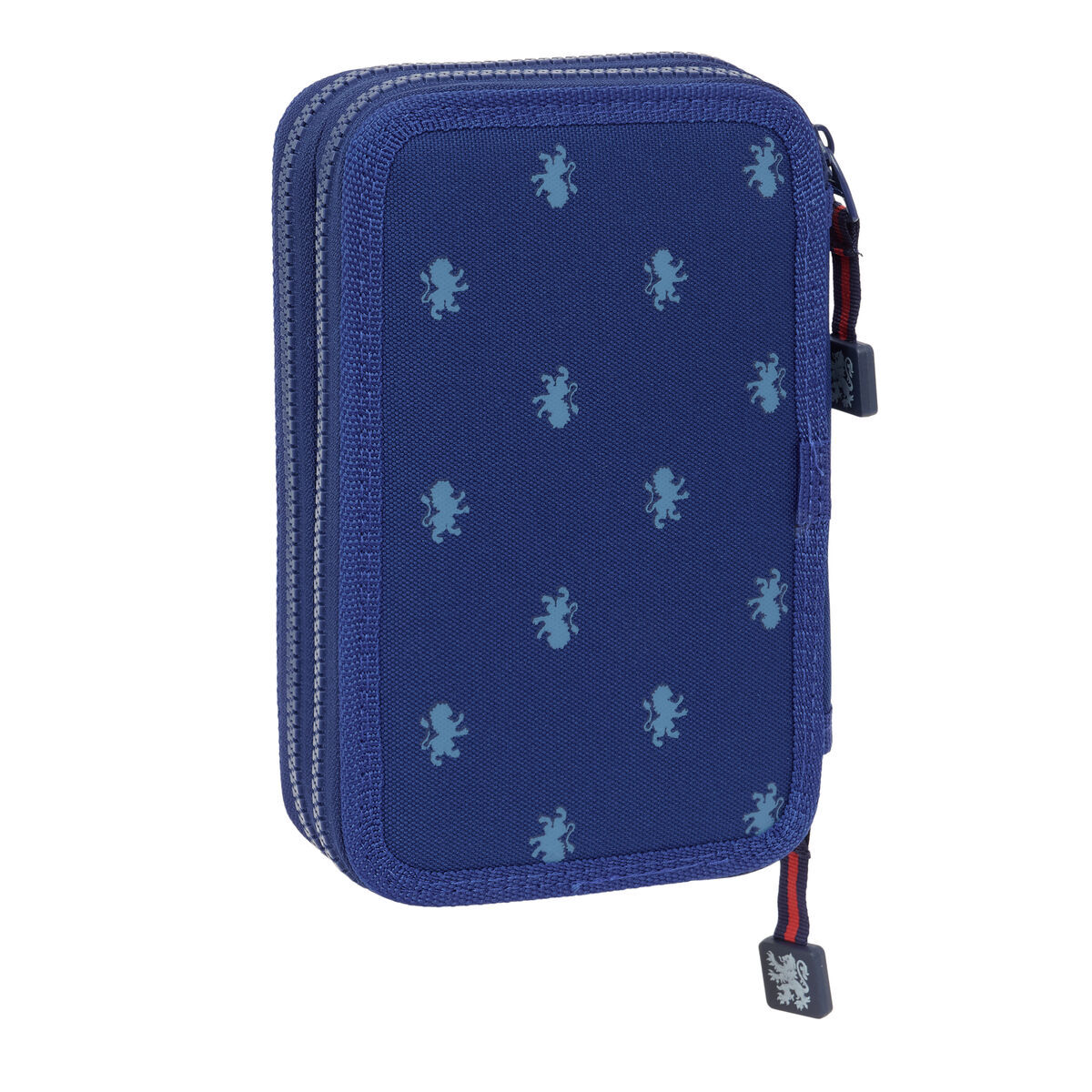 Double Pencil Case Harry Potter Captain Navy Blue 12.5 x 19.5 x 4 cm Double Pencil Case 29 Pieces