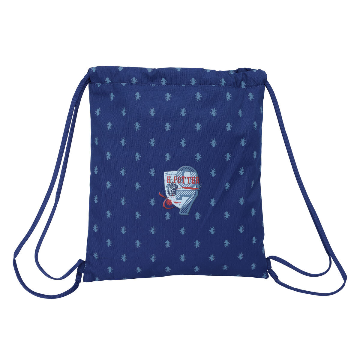 Backpack with Strings Harry Potter Captain Navy Blue 35 x 40 x 1 cm