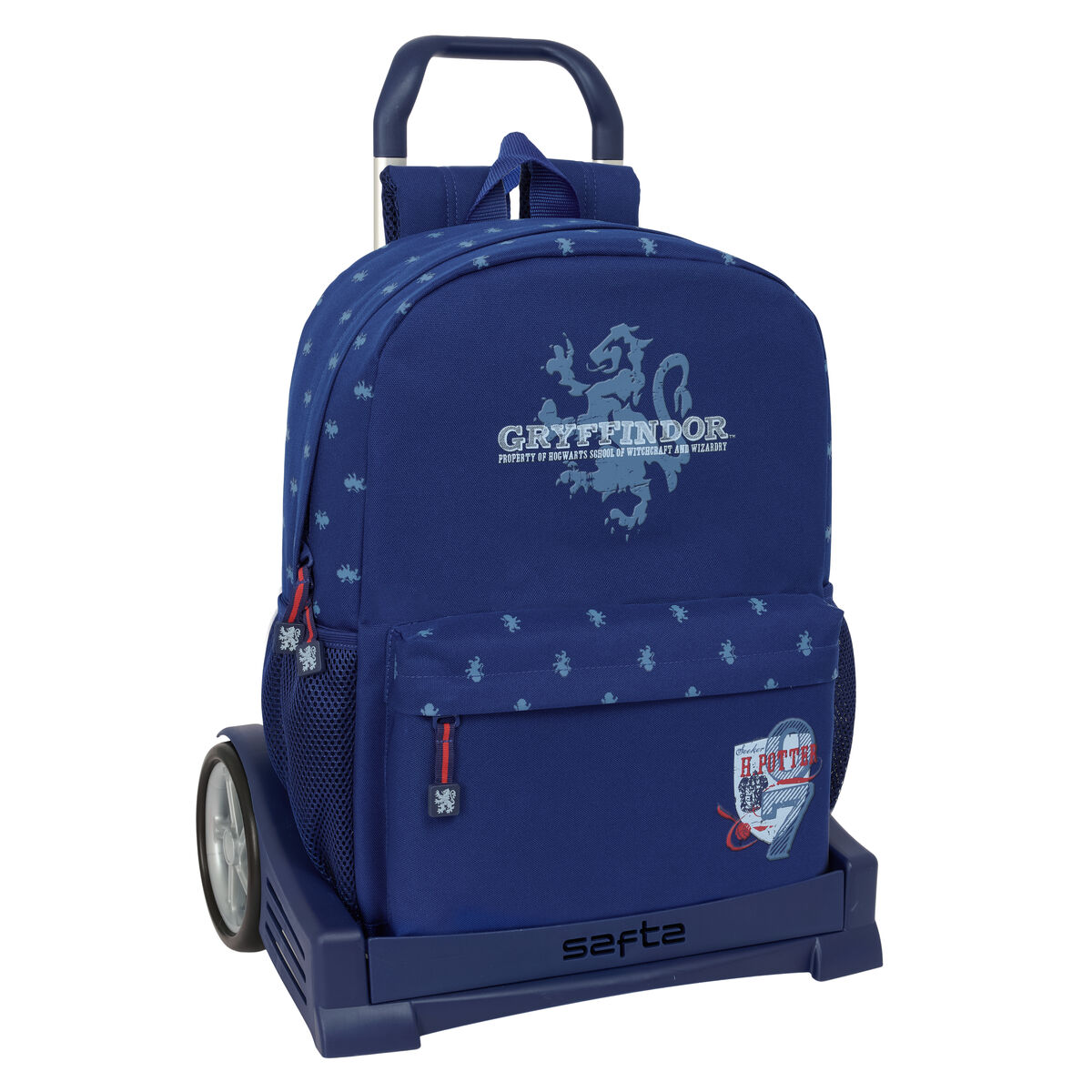 School Rucksack with Wheels Harry Potter Captain Navy Blue 32 x 43 x 14 cm School Rucksack with Wheels Harry Potter Captain Navy Blue 32 x 43 x 14 cm