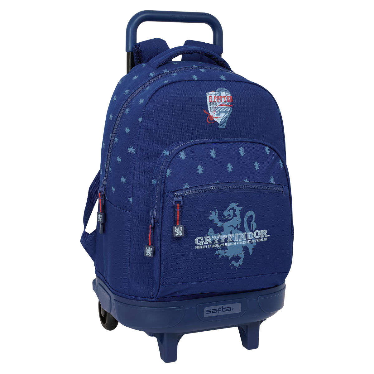 School Rucksack with Wheels Harry Potter Captain Navy Blue 33 x 45 x 22 cm School Rucksack with Wheels Harry Potter Captain Navy Blue 33 x 45 x 22 cm