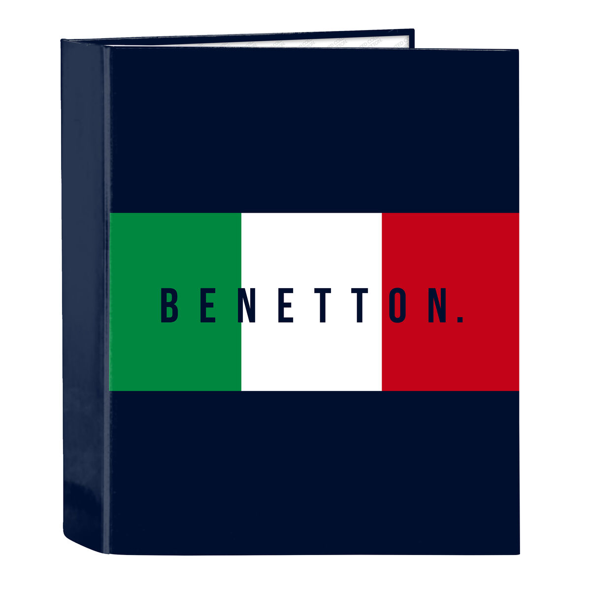 Ring binder Benetton Flag Navy Blue A4 27 x 33 x 6 cm