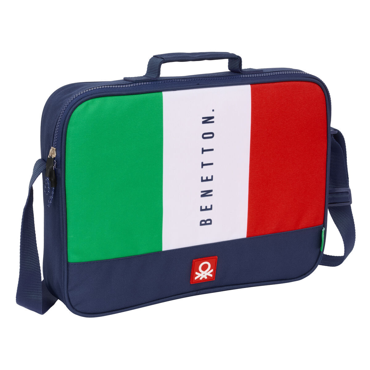 School Satchel Benetton Flag Navy Blue 38 x 28 x 6 cm School Satchel Benetton Flag Navy Blue 38 x 28 x 6 cm