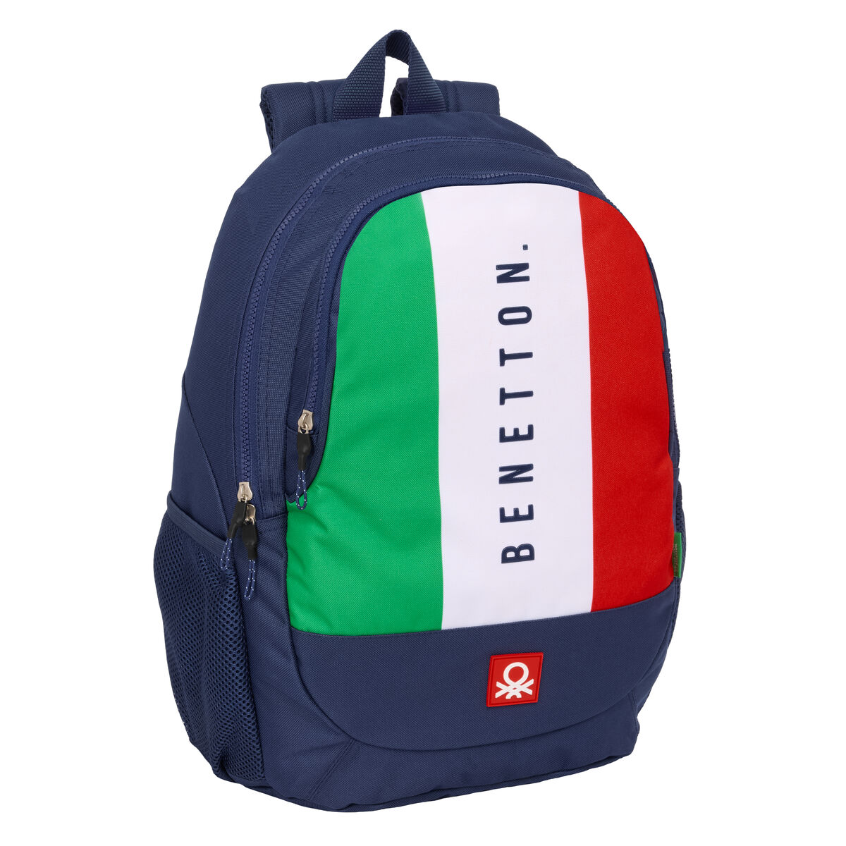 School Bag Benetton Flag Navy Blue 32 x 44 x 16 cm School Bag Benetton Flag Navy Blue 32 x 44 x 16 cm