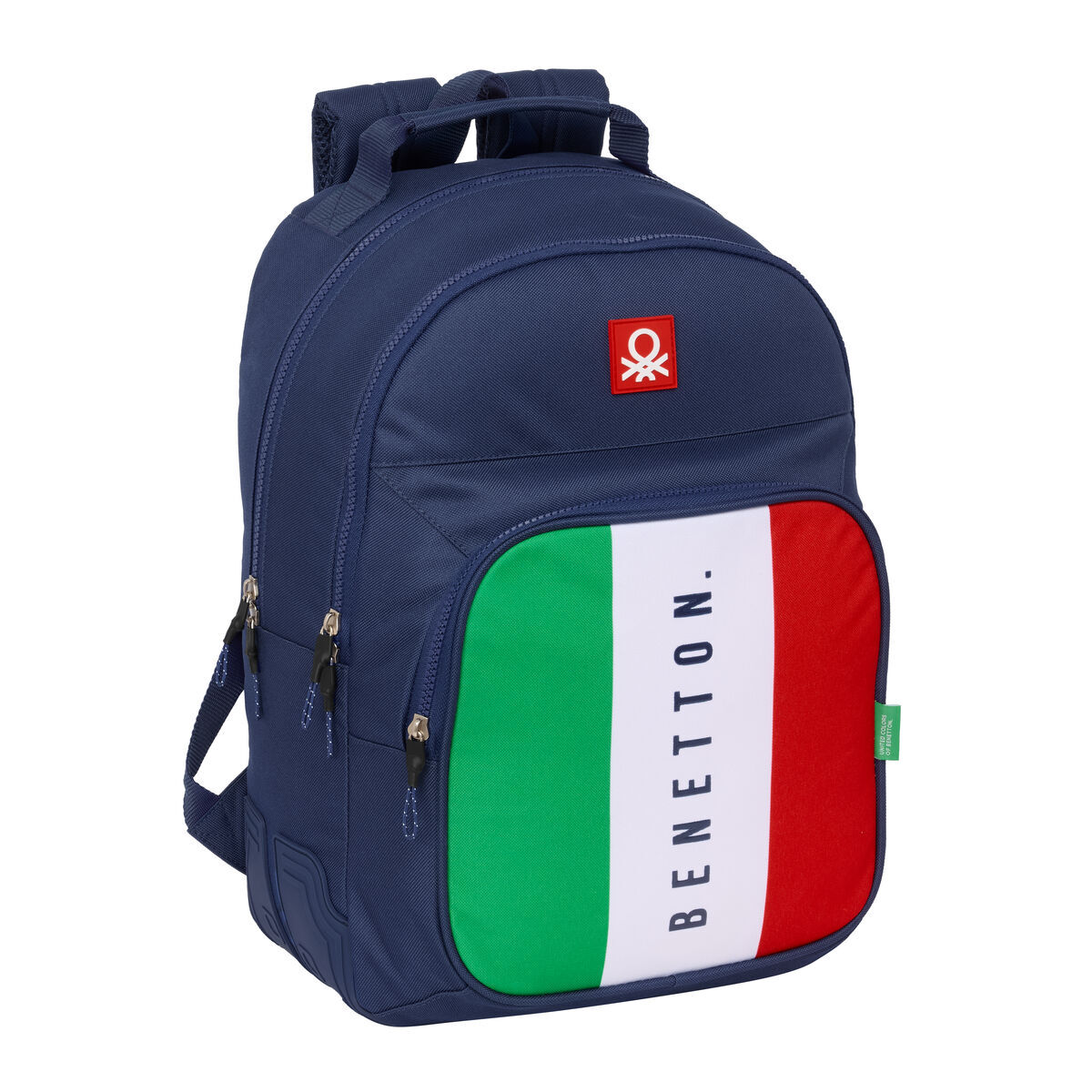 School Bag Benetton Flag Navy Blue 32 x 42 x 15 cm School Bag Benetton Flag Navy Blue 32 x 42 x 15 cm