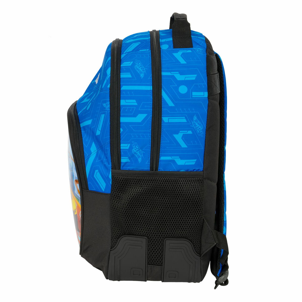 School Bag Hot Wheels Let’s race Blue Black 32 x 42 x 15 cm