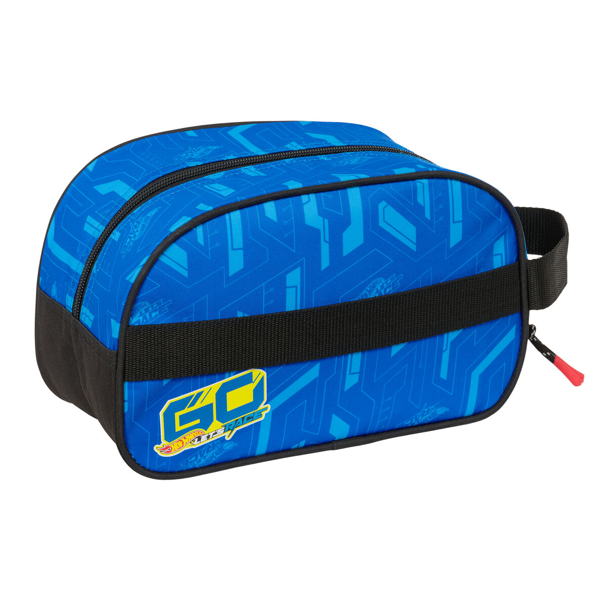 Travel Vanity Case Hot Wheels Let’s race Blue Black 26 x 15 x 12 cm