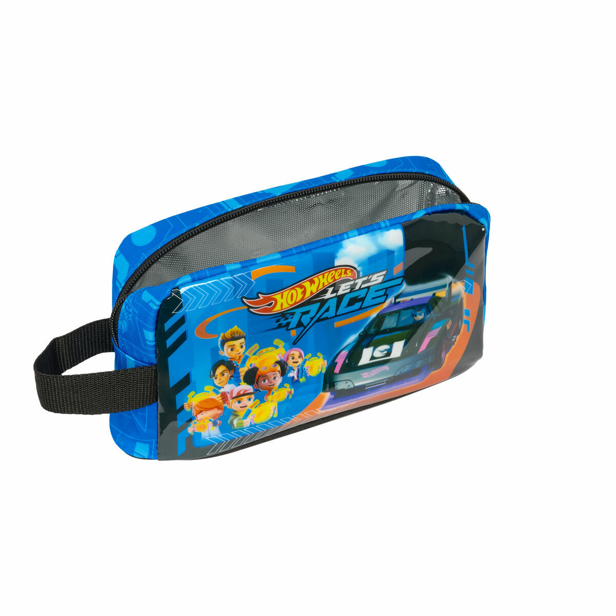 Thermal Lunchbox Hot Wheels Let’s race Blue Black 21,5 x 12 x 6,5 cm