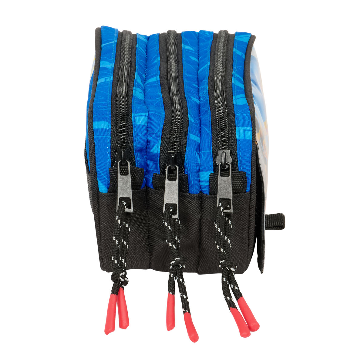 Triple Carry-all Hot Wheels Let’s race Blue Black 21,5 x 10 x 8 cm