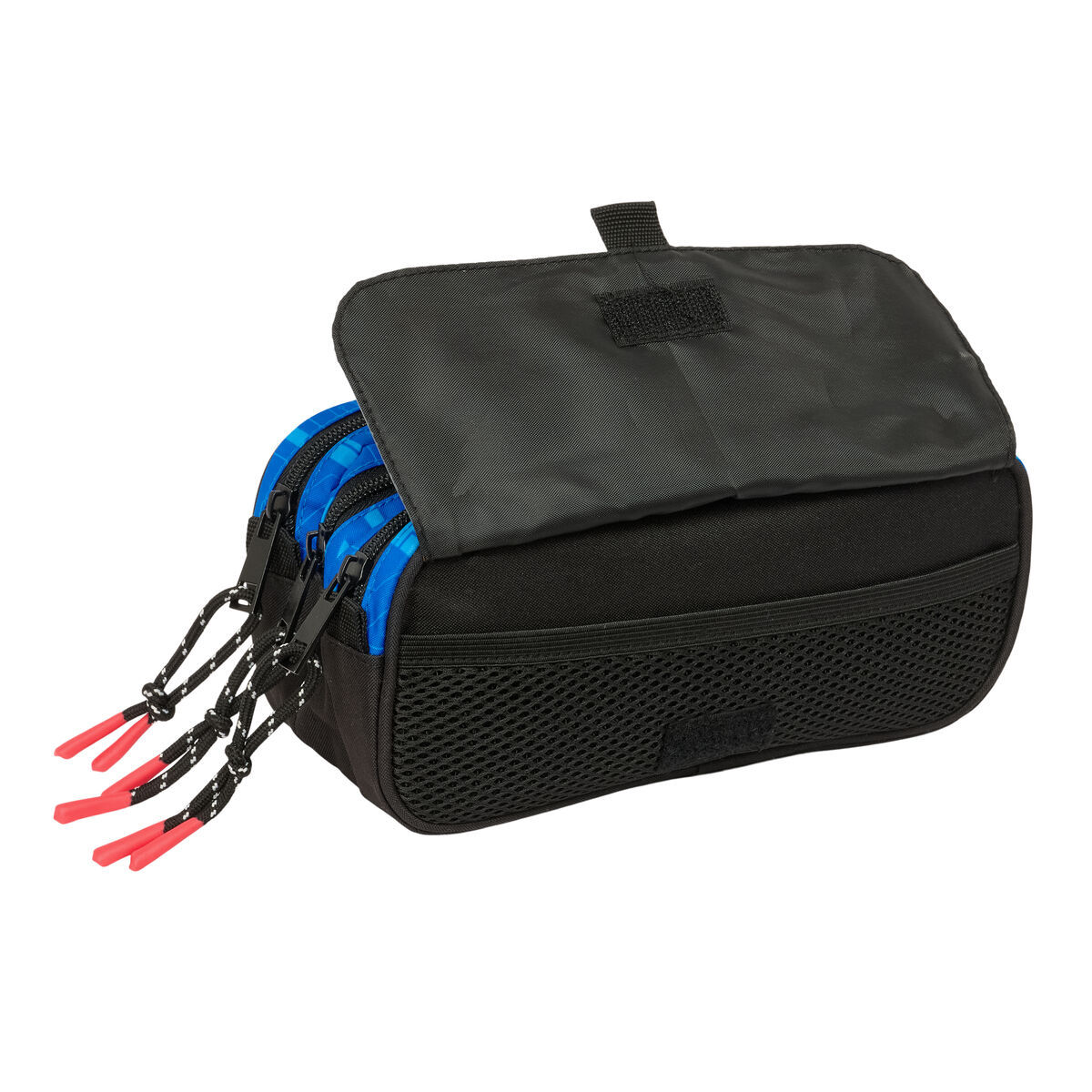 Triple Carry-all Hot Wheels Let’s race Blue Black 21,5 x 10 x 8 cm