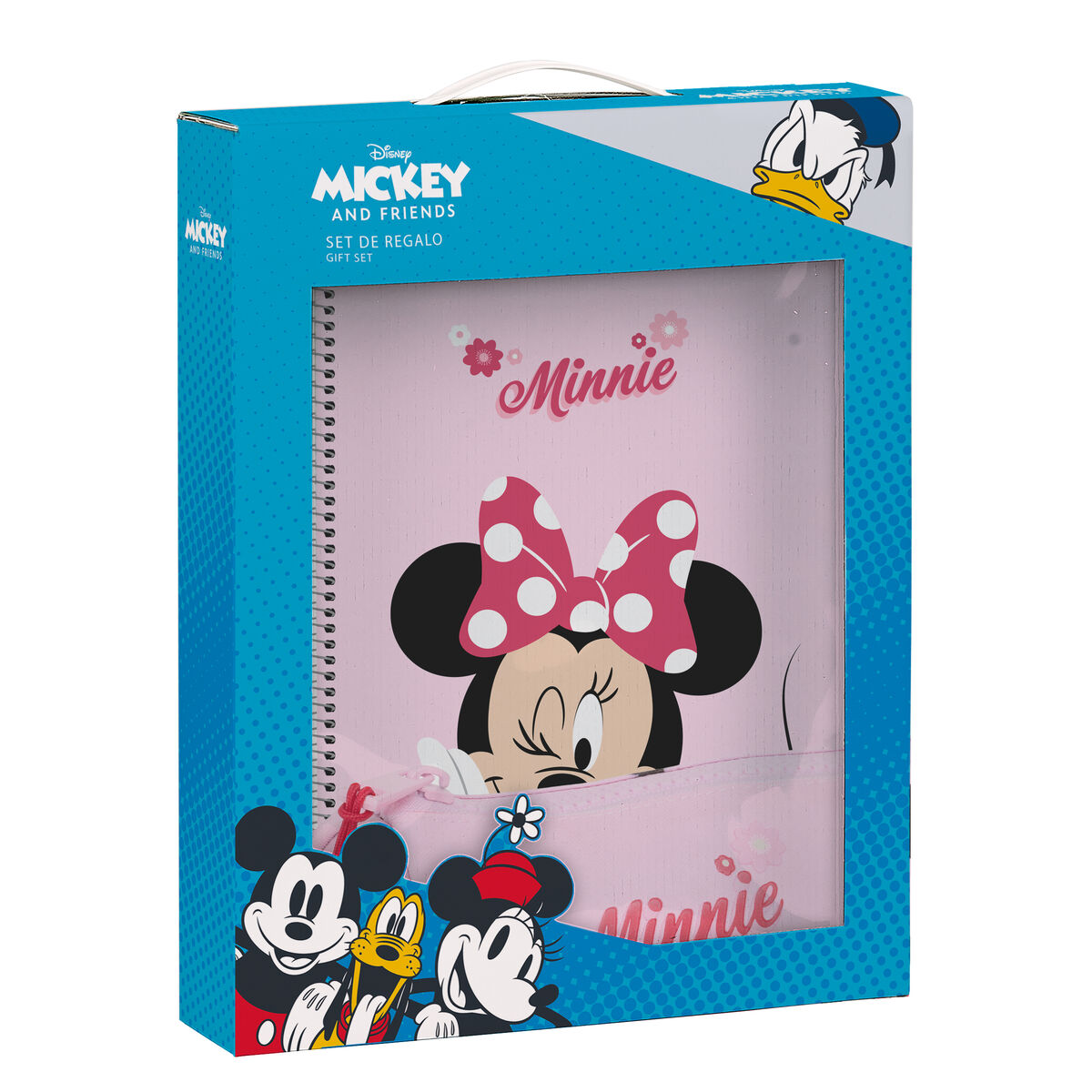 Gift Set Minnie Mouse Naive Pink 2 Pieces Gift Set Minnie Mouse Naive Pink 2 Pieces