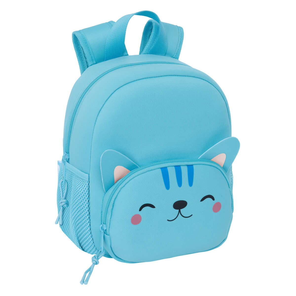 Child bag Safta Gato Light Blue 20 x 25 x 9 cm Child bag Safta Gato Light Blue 20 x 25 x 9 cm