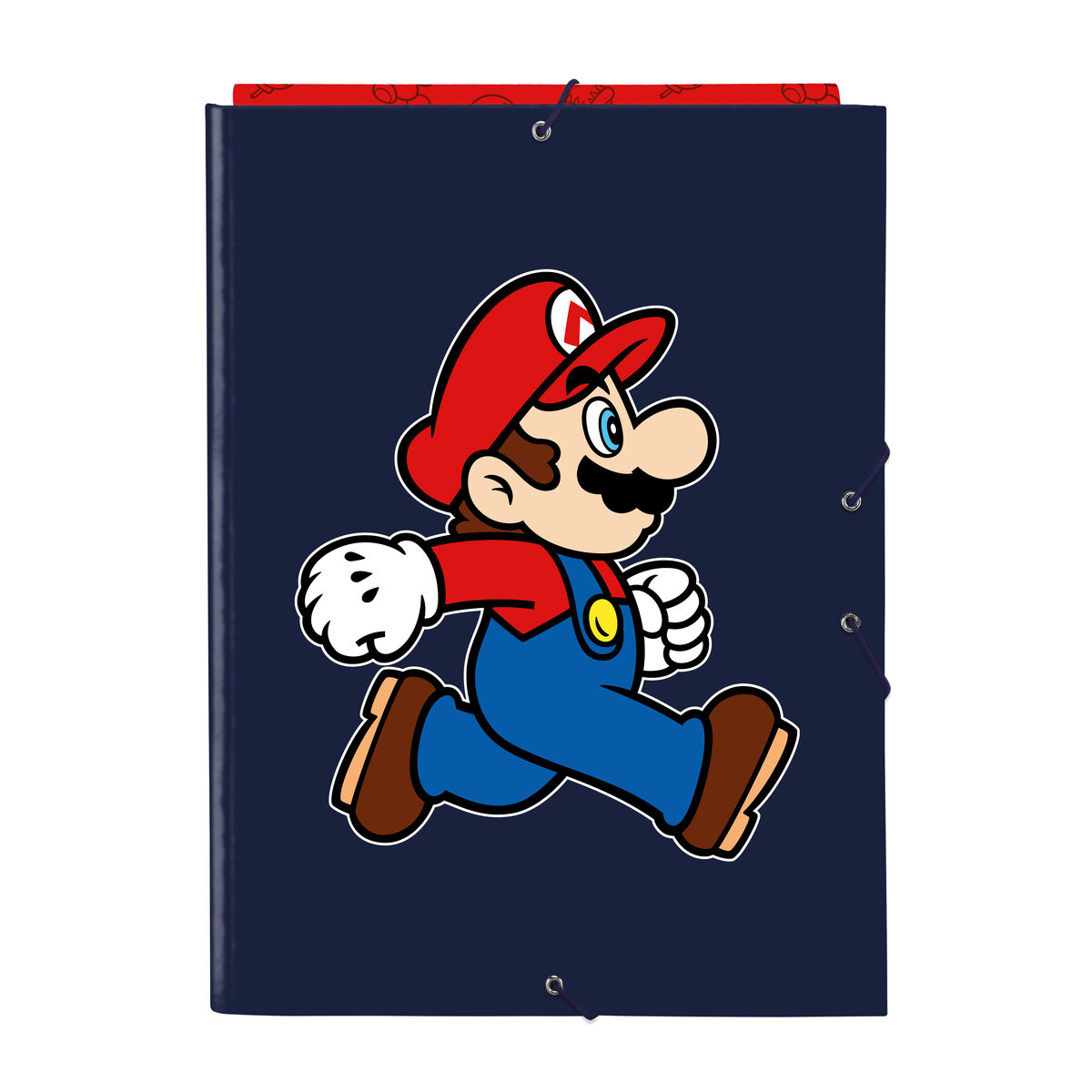 Ring binder Super Mario Trick Red Dark blue A4 26 x 33.5 x 2.5 cm Ring binder Super Mario Trick Red Dark blue A4 26 x 33.5 x 2.5 cm