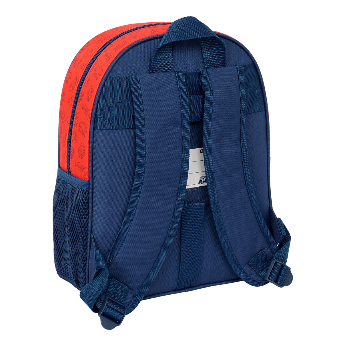 School Bag Super Mario Trick Red Dark blue 28 x 34 x 10 cm