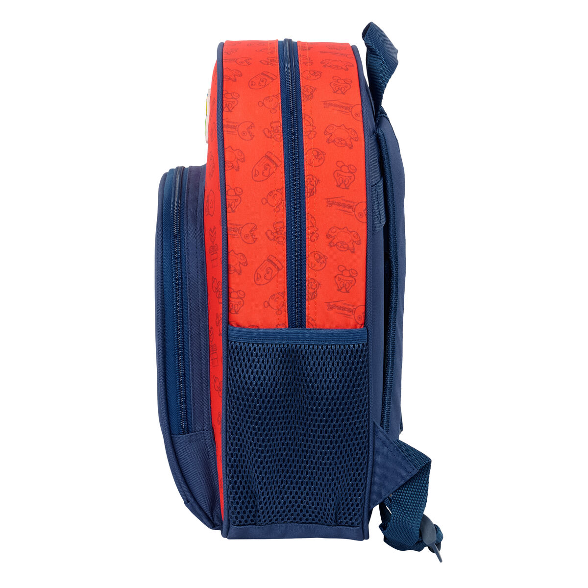 School Bag Super Mario Trick Red Dark blue 28 x 34 x 10 cm