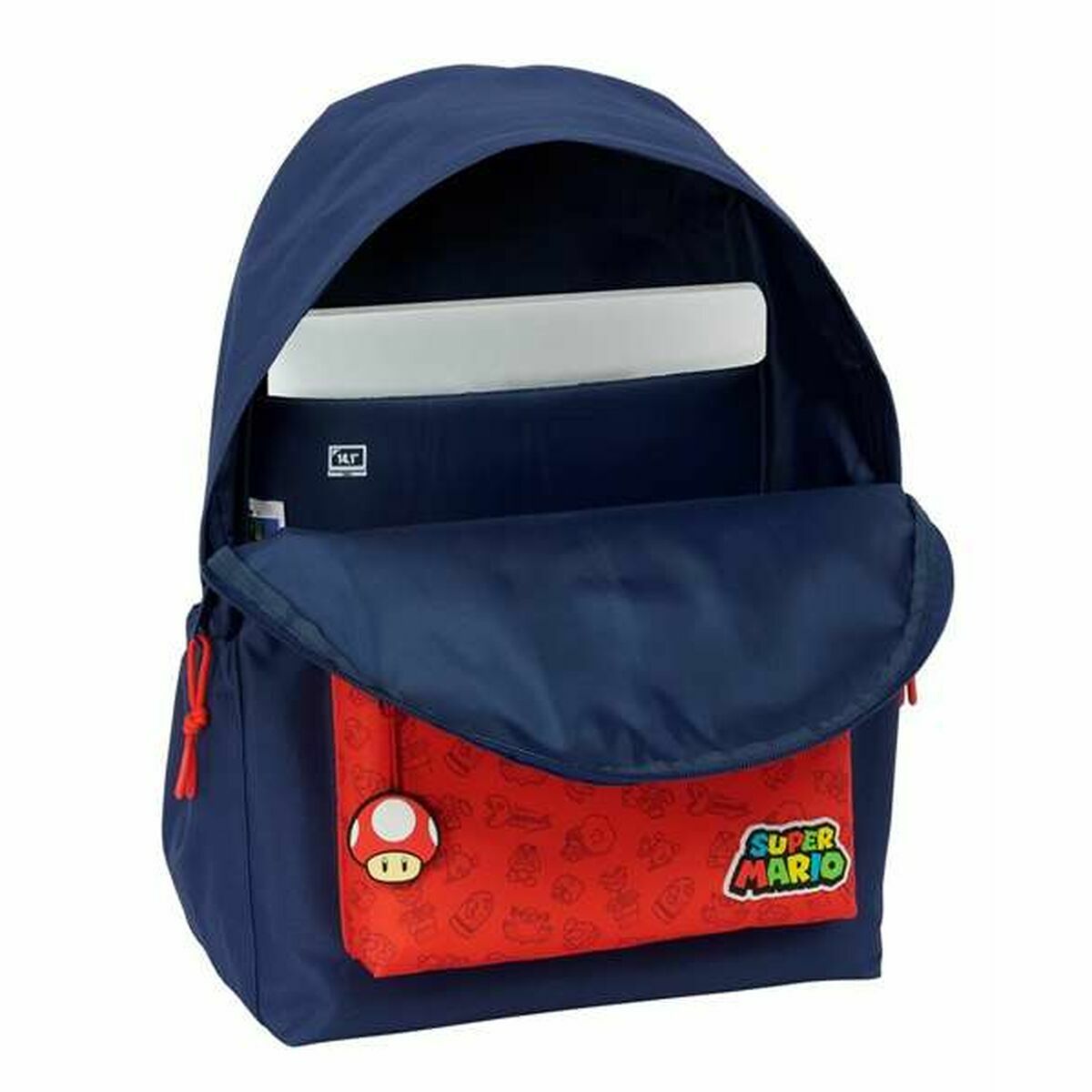 School Bag Super Mario Trick Red Dark blue 31 x 43 x 13 cm