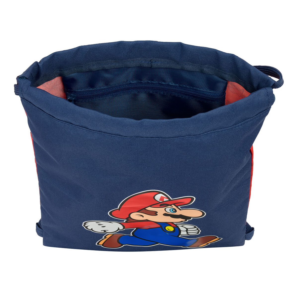 Backpack with Strings Super Mario Trick Red Dark blue 26 x 34 x 1 cm
