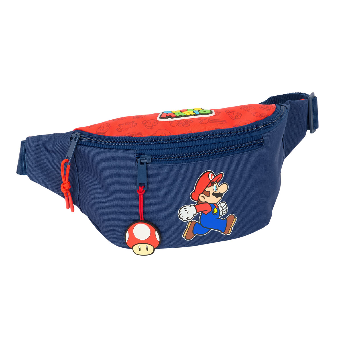 Belt Pouch Super Mario Trick Red Dark blue 23 x 12 x 9 cm Belt Pouch Super Mario Trick Red Dark blue 23 x 12 x 9 cm