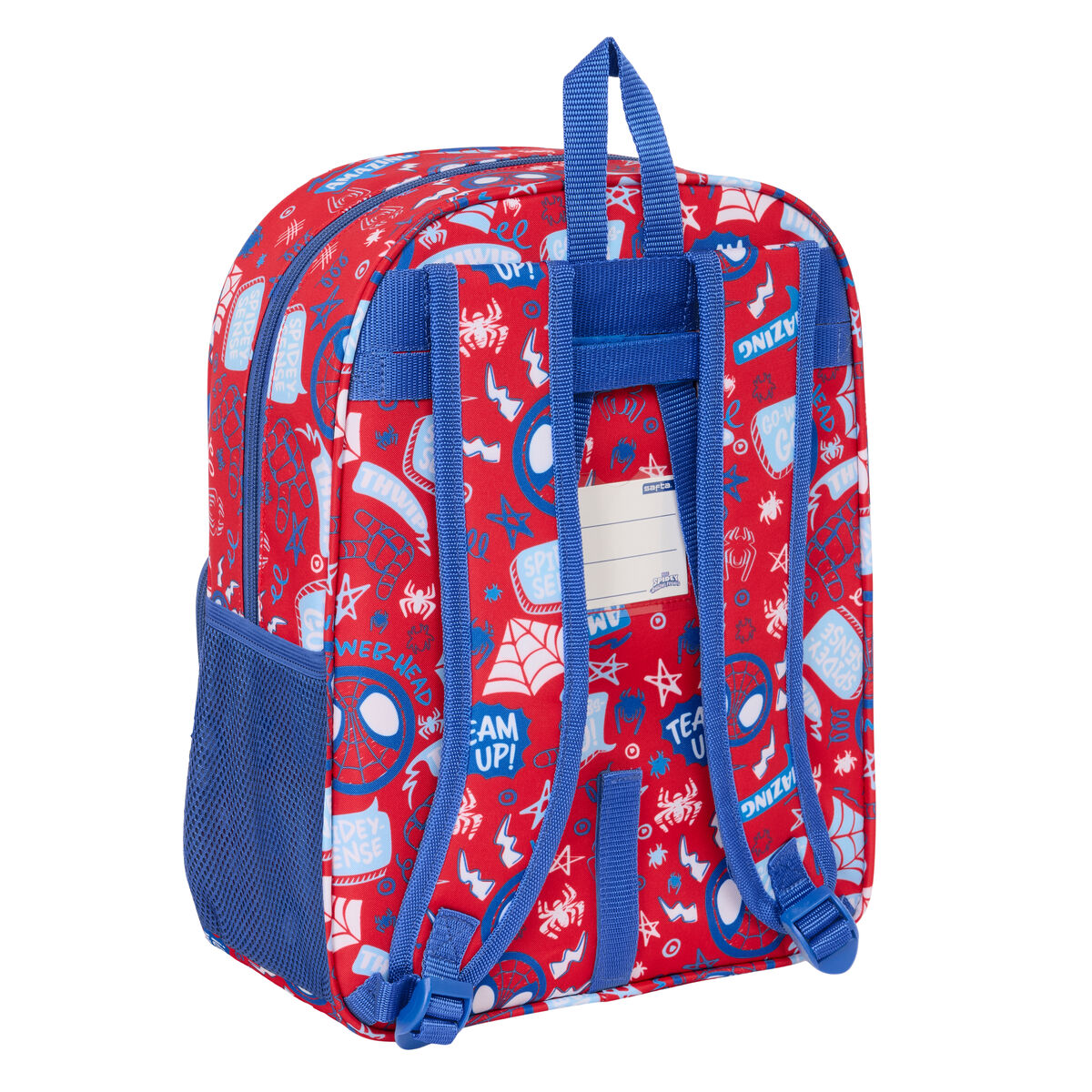School Bag Spider-Man Rescue Blue Red 26 x 34 x 11 cm