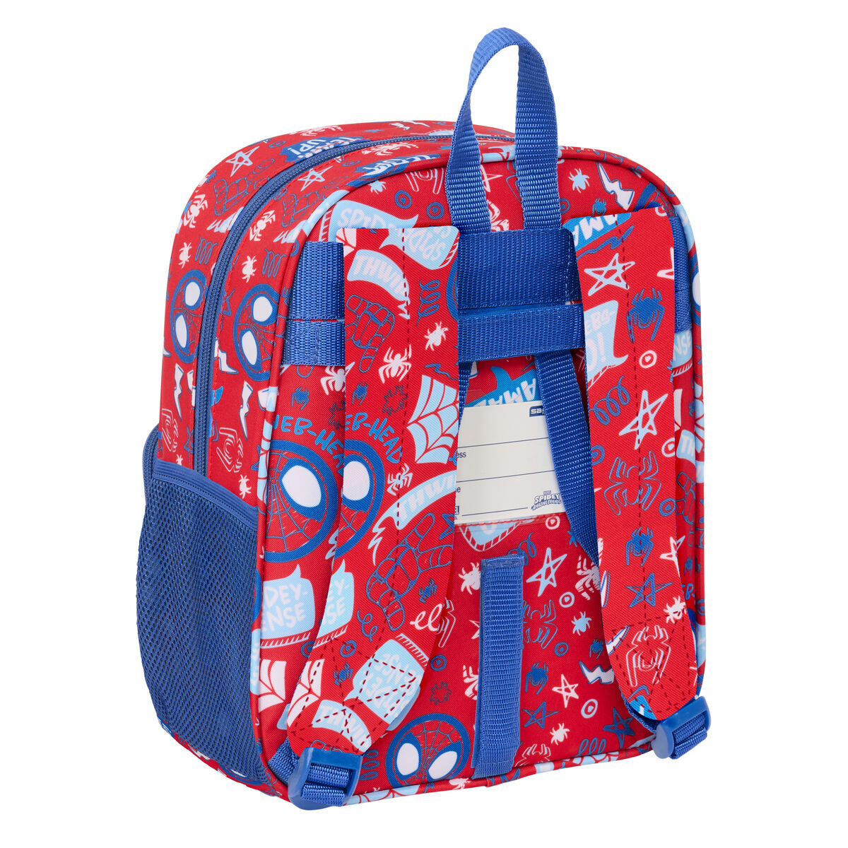 School Bag Spider-Man Rescue Blue Red 22 x 27 x 10 cm