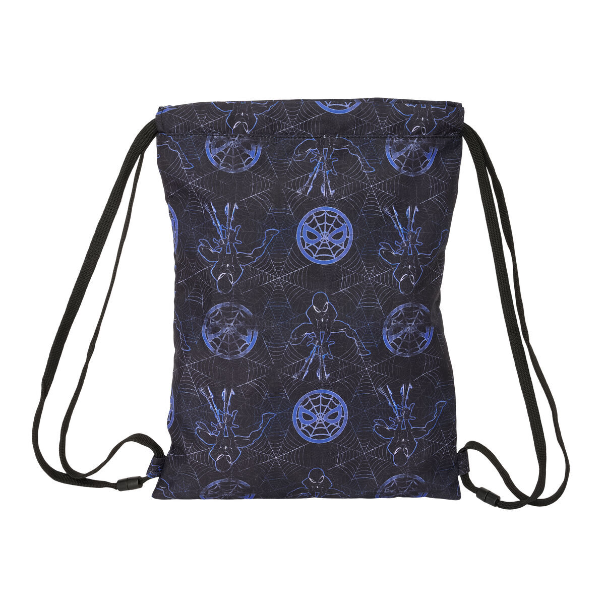 Backpack with Strings Spider-Man Attack Black 26 x 34 x 1 cm