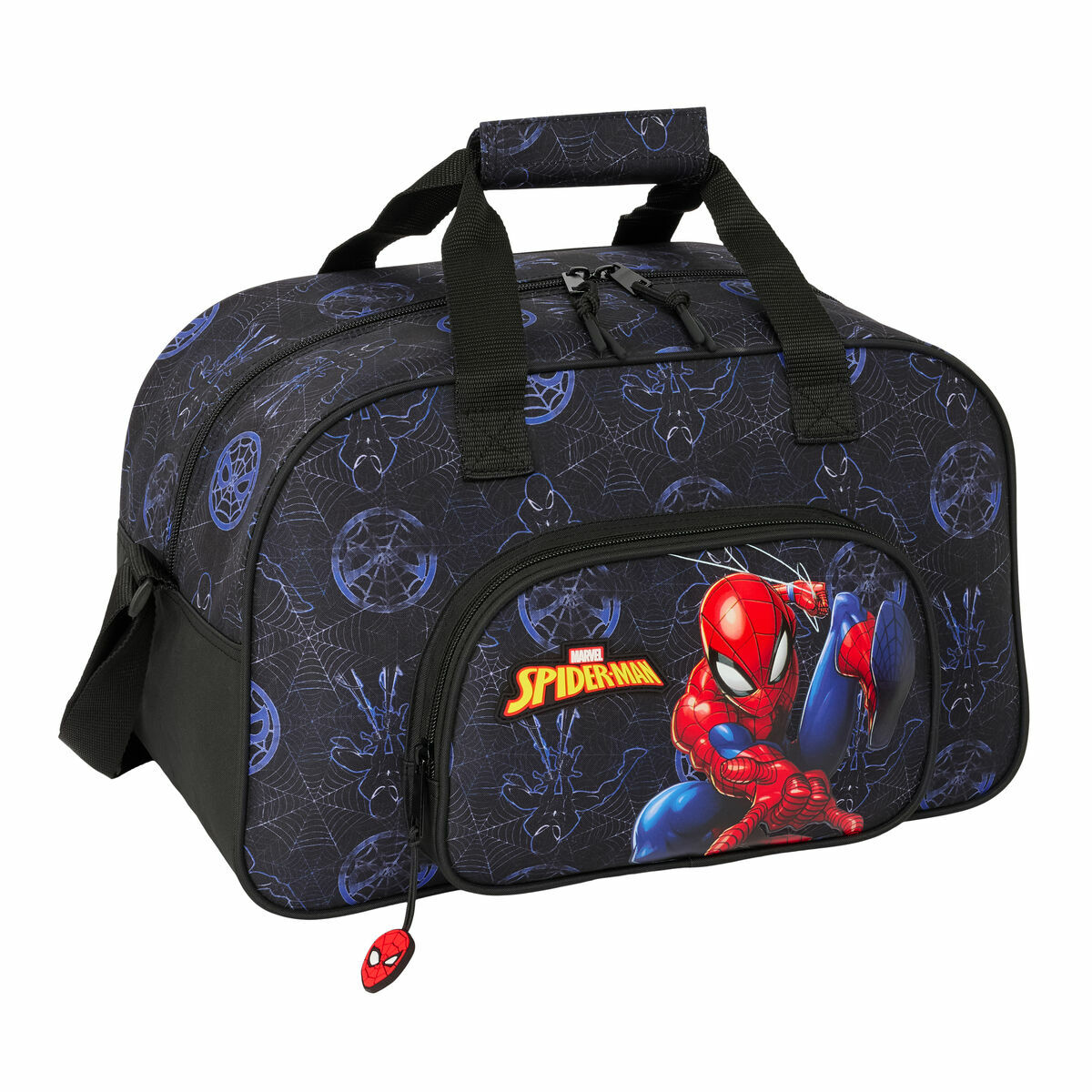 Sports bag Spider-Man Attack Black 40 x 24 x 23 cm