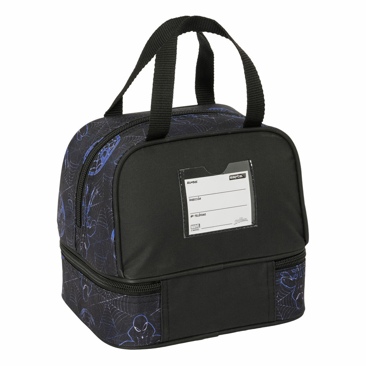 Lunchbox Spider-Man Attack Black 20 x 20 x 15 cm