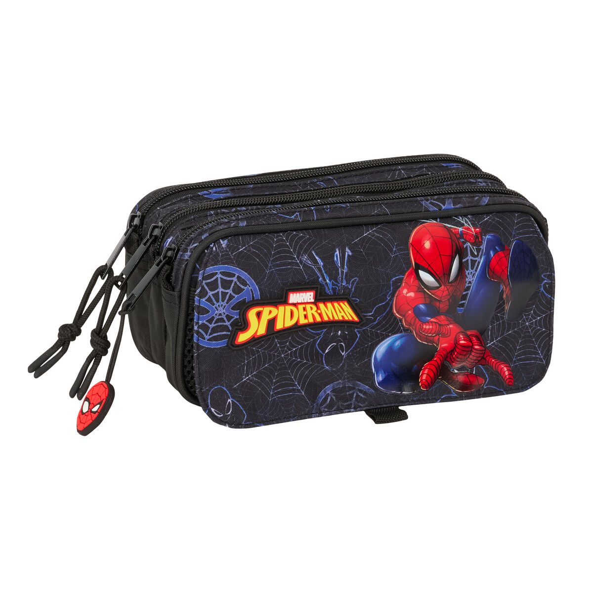 Triple Carry-all Spider-Man Attack Black 21,5 x 10 x 8 cm