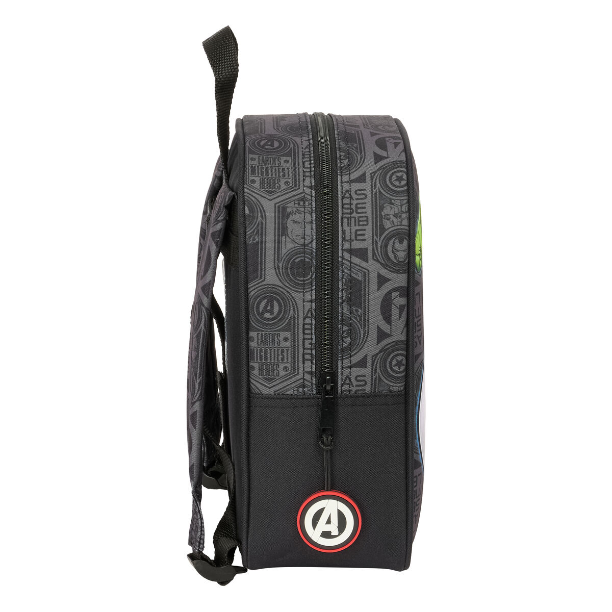School Bag The Avengers Vendetta Black 22 x 27 x 10 cm
