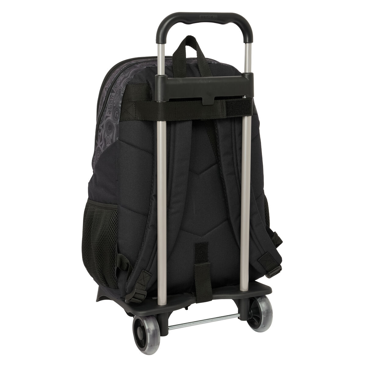School Rucksack with Wheels The Avengers Vendetta Black 32 x 44 x 16 cm