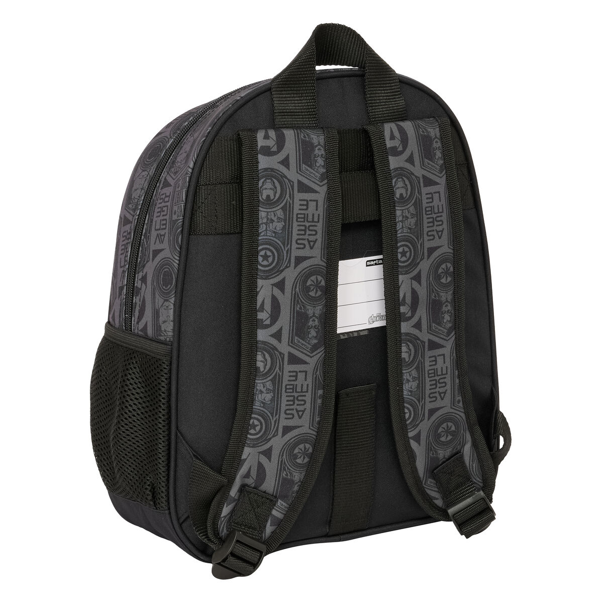 School Bag The Avengers Vendetta Black 27 x 33 x 10 cm