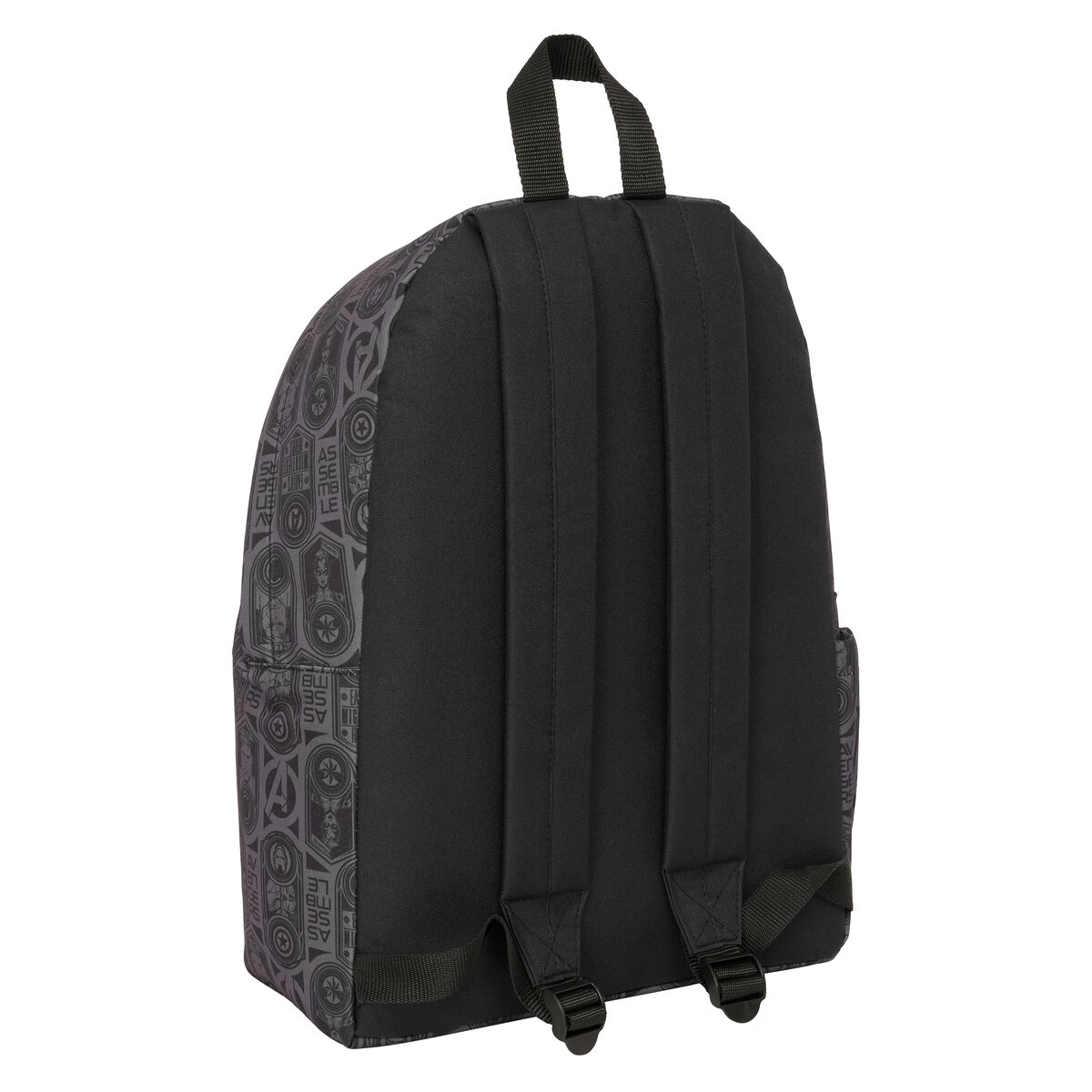 School Bag The Avengers Vendetta Black 31 x 43 x 13 cm