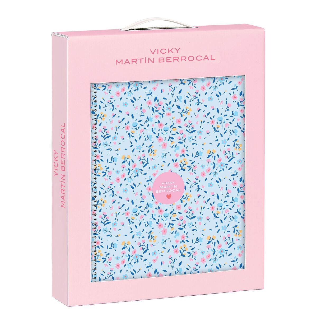 Gift Set Vicky MartÃ­n Berrocal ParaÃ­so Blue Pink 2 Pieces