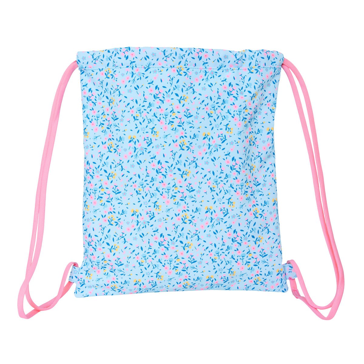 Backpack with Strings Vicky MartÃ­n Berrocal ParaÃ­so Blue Pink 35 x 40 x 1 cm