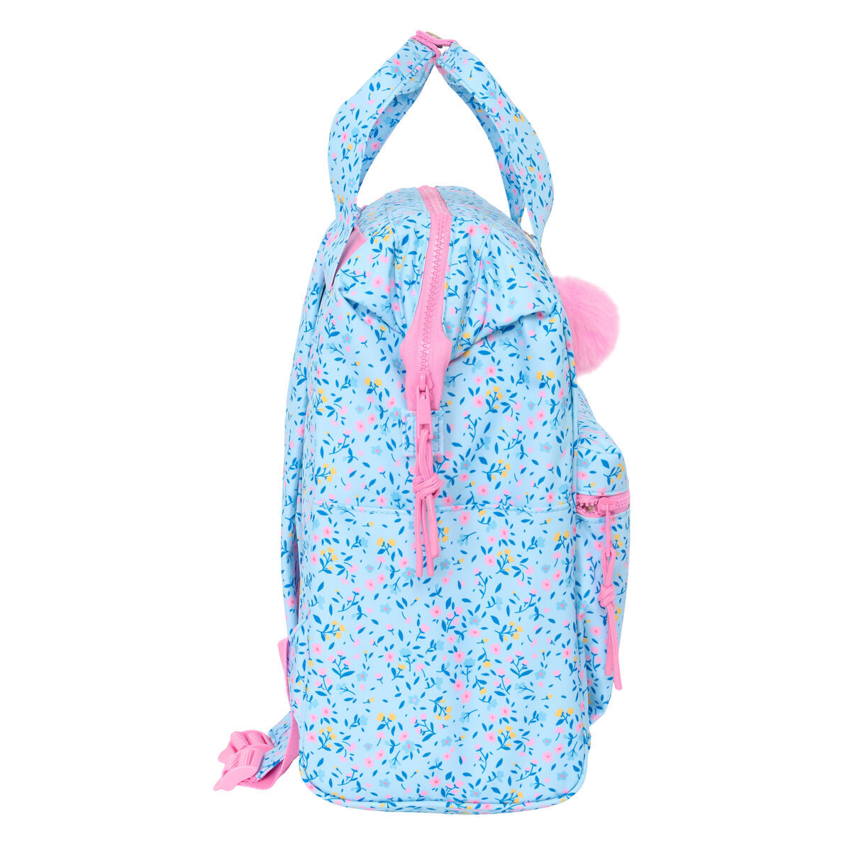 Laptop Backpack Vicky Martn Berrocal vmb Blue Pink 27 x 40 x 19 cm