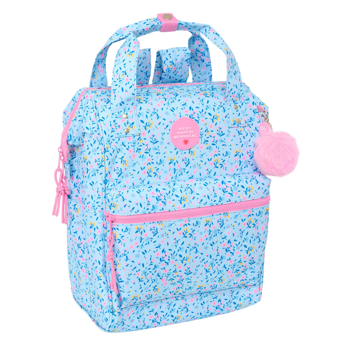 Laptop Backpack Vicky Martn Berrocal vmb Blue Pink 27 x 40 x 19 cm Laptop Backpack Vicky Martn Berrocal vmb Blue Pink 27 x 40 x 19 cm