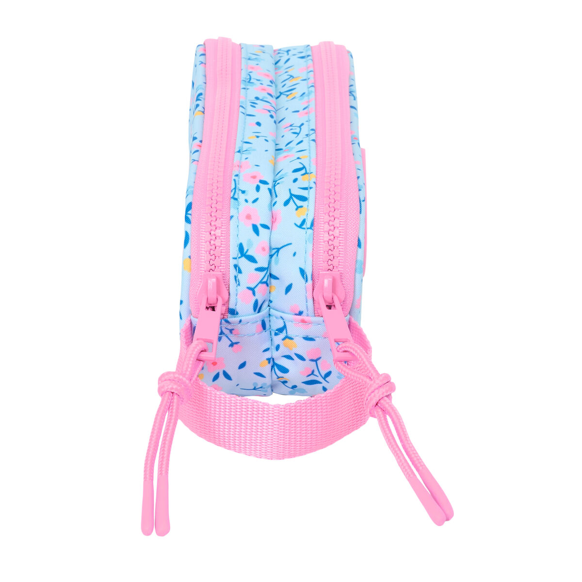 Double Carry-all Vicky MartÃ­n Berrocal ParaÃ­so Pink Light Blue 21 x 8 x 6 cm