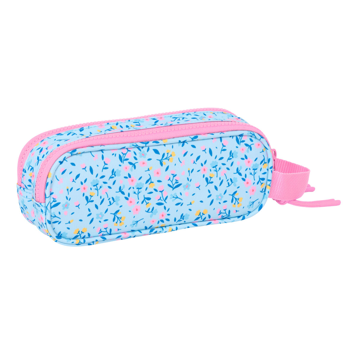 Double Carry-all Vicky MartÃ­n Berrocal ParaÃ­so Pink Light Blue 21 x 8 x 6 cm