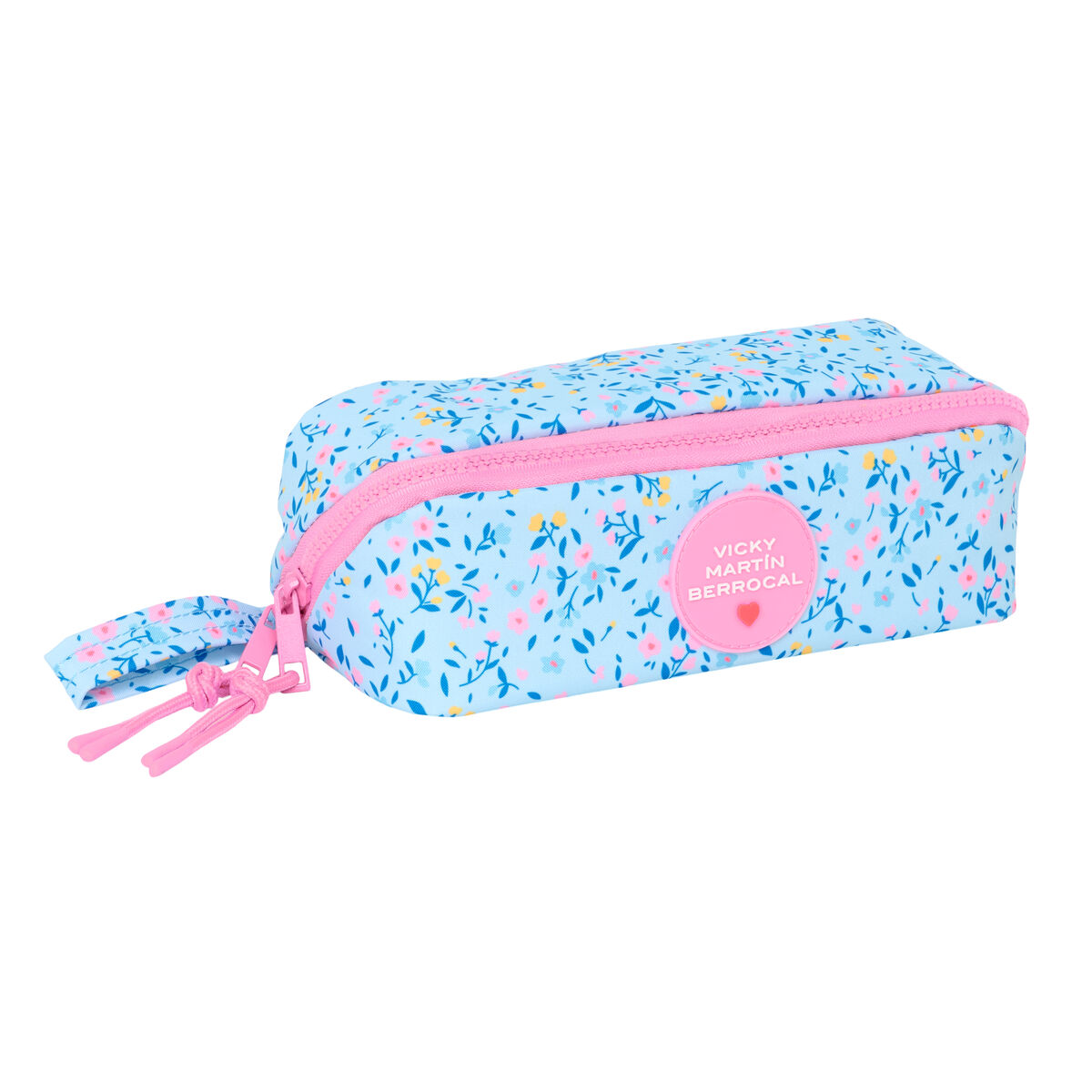 Holdall Vicky MartÃ­n Berrocal ParaÃ­so Pink Light Blue 20 x 8 x 8 cm