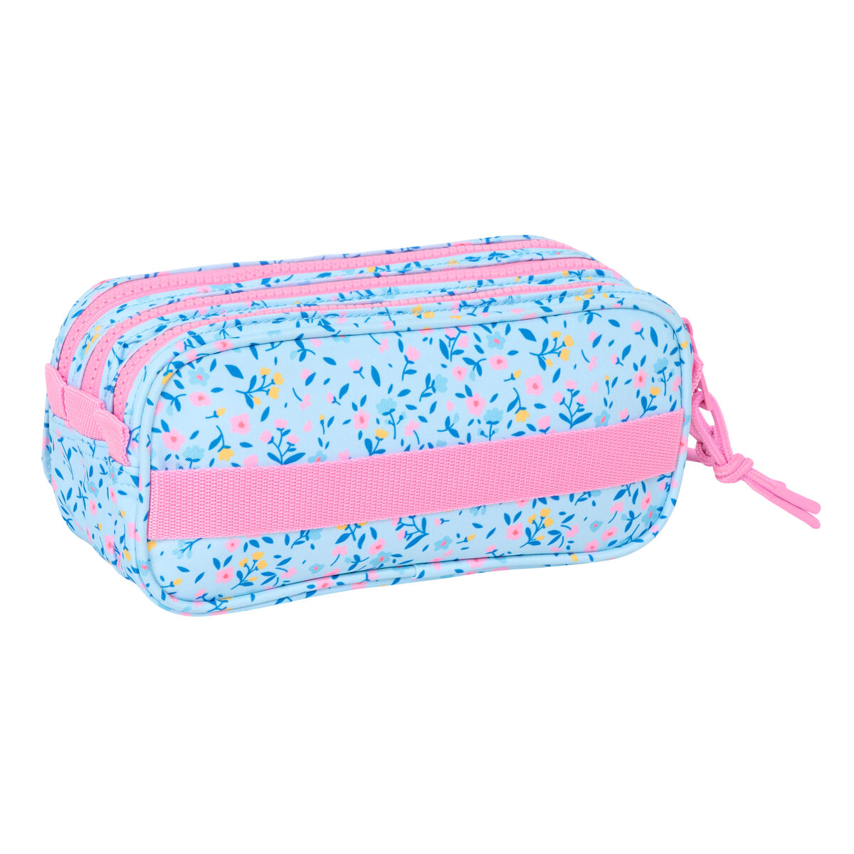 Triple Carry-all Vicky Martn Berrocal Paraso Pink Light Blue 21,5 x 10 x 8 cm