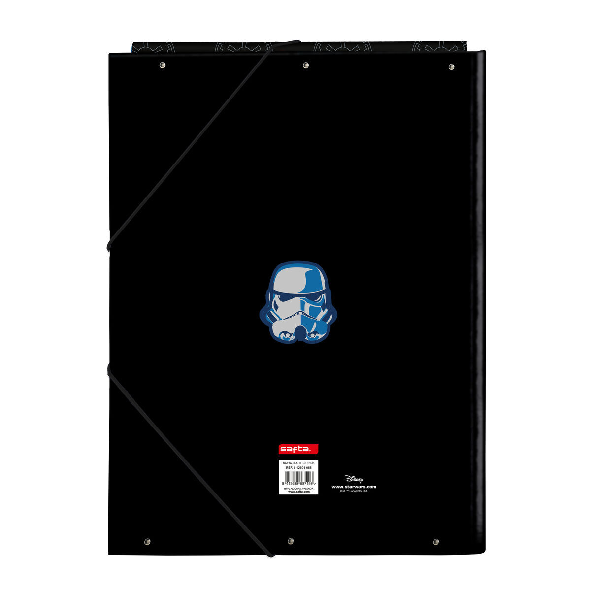 Ring binder Star Wars Rebellion Black A4 26 x 33.5 x 2.5 cm