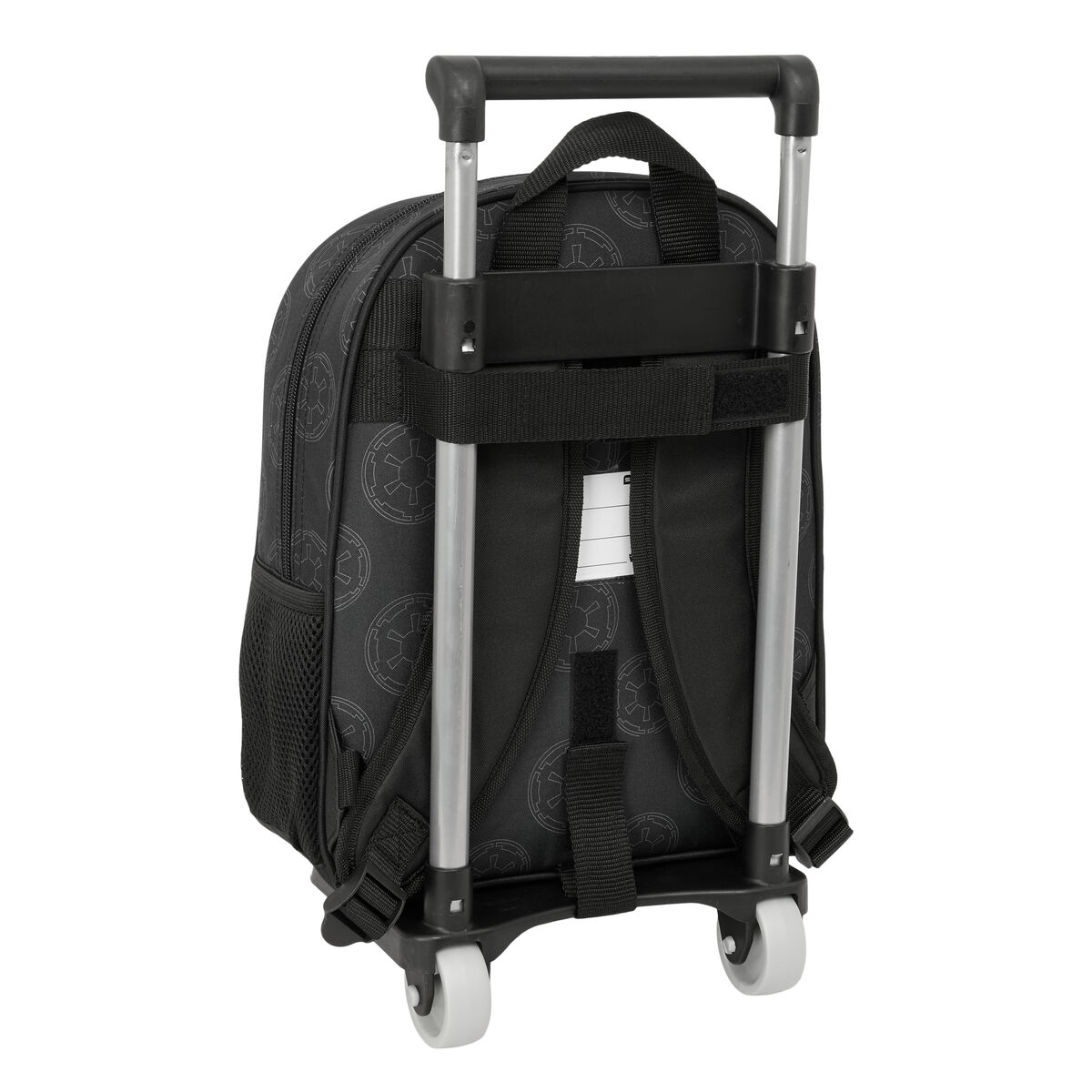 School Rucksack with Wheels Star Wars Rebellion Black 27 x 33 x 10 cm