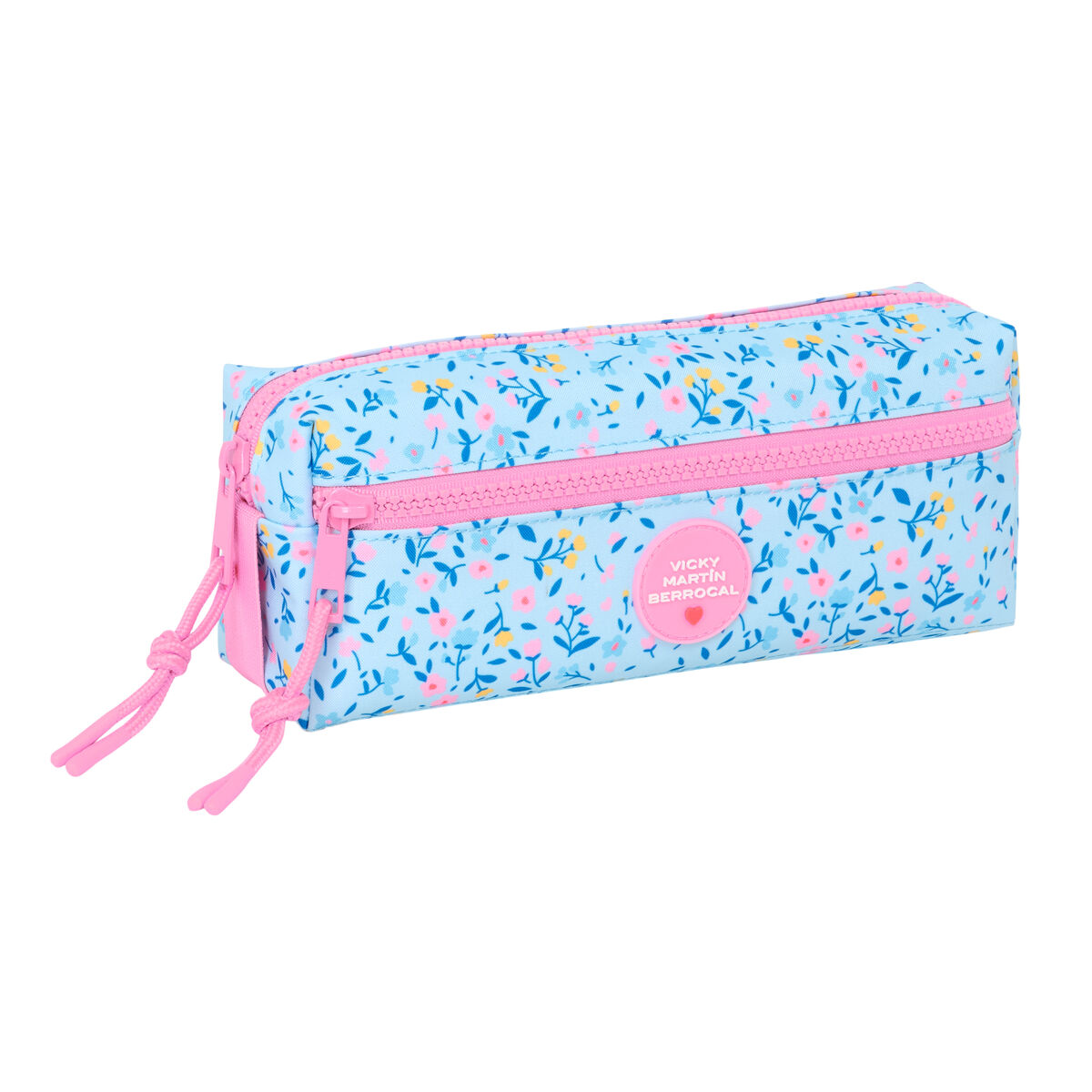 Holdall Vicky MartÃ­n Berrocal ParaÃ­so Pink Light Blue 22 x 8,5 x 6 cm