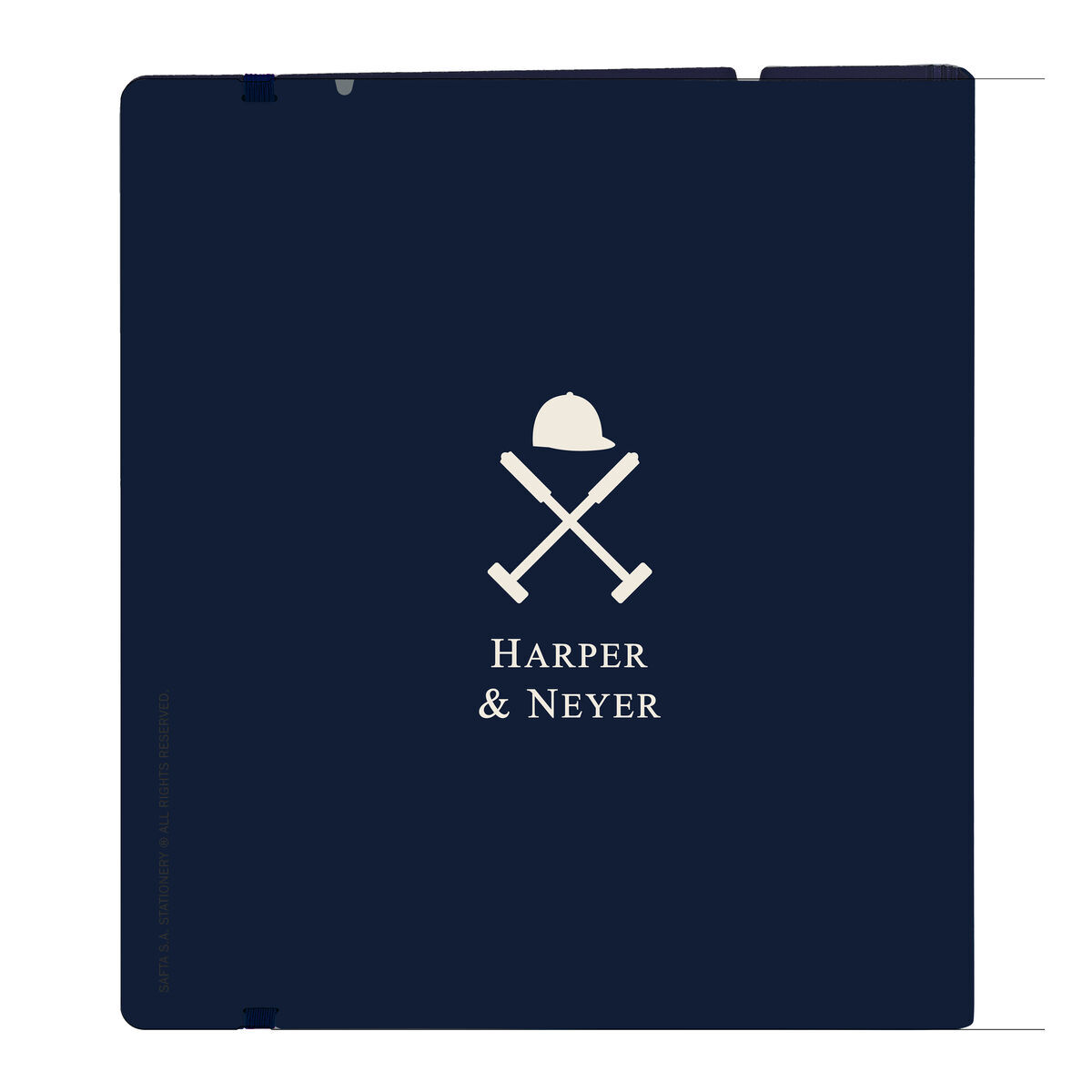 Ring binder Harper & Neyer Navy Blue 27 X 32 X 4 cm