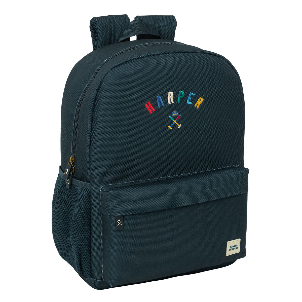 School Bag Harper & Neyer Navy Blue 32 x 43 x 14 cm School Bag Harper & Neyer Navy Blue 32 x 43 x 14 cm