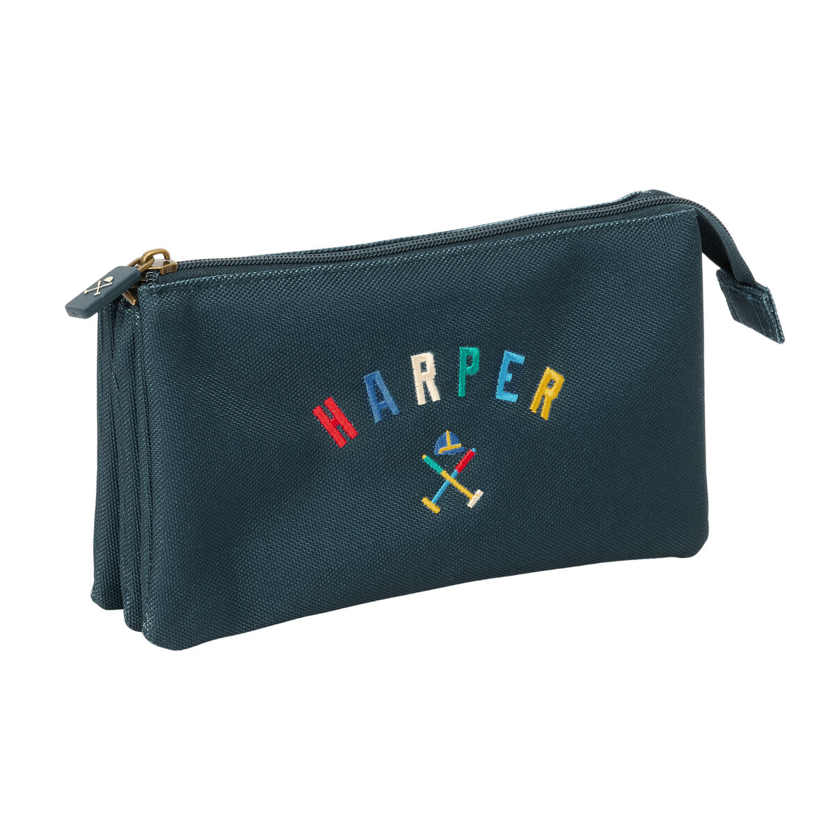 Holdall Harper & Neyer Navy Blue 22 x 12 x 3 cm Holdall Harper & Neyer Navy Blue 22 x 12 x 3 cm