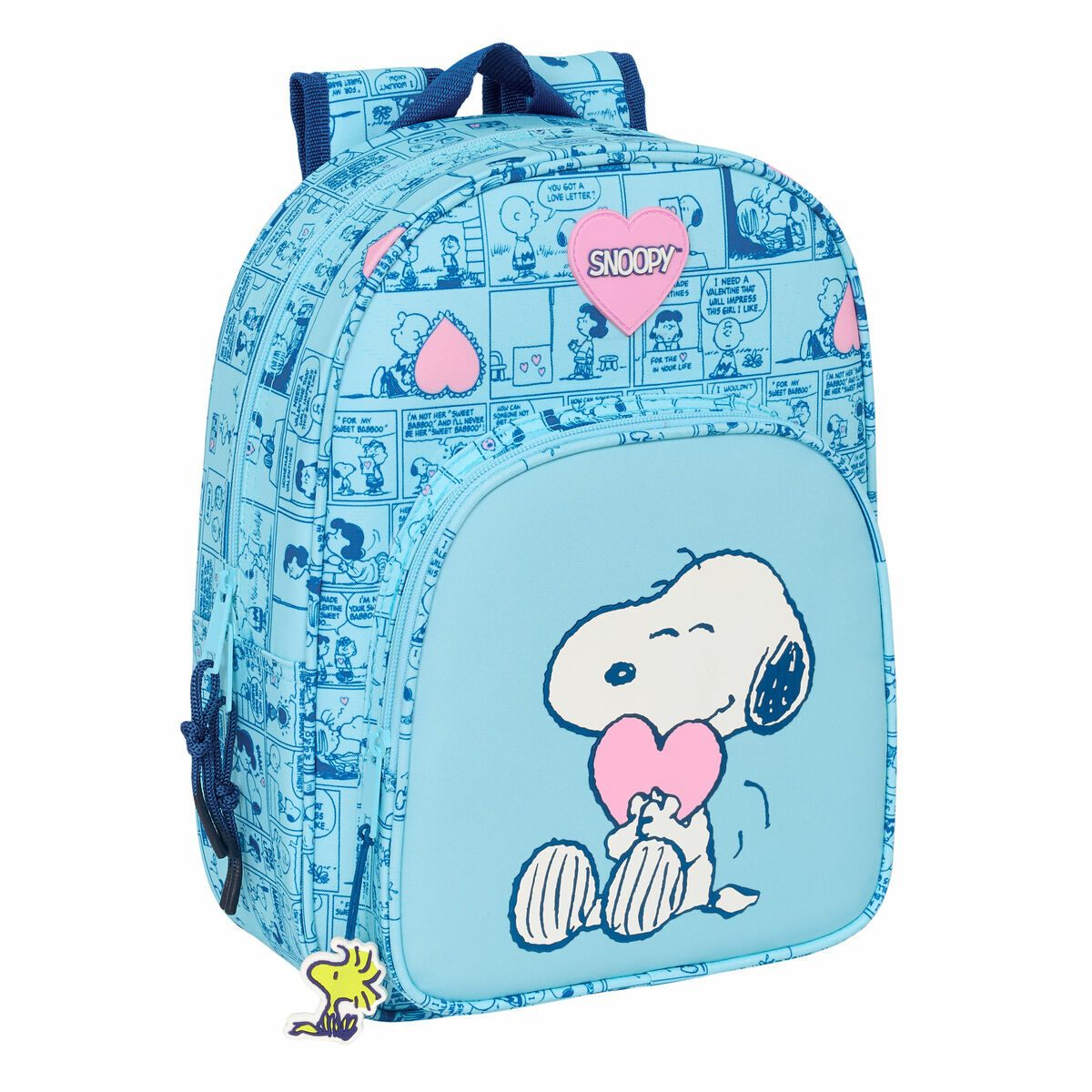 School Bag Snoopy Love Light Blue 26 x 34 x 11 cm School Bag Snoopy Love Light Blue 26 x 34 x 11 cm