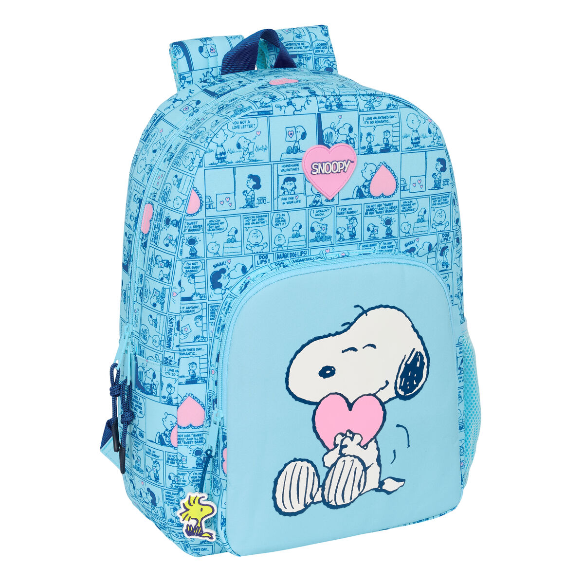 School Bag Snoopy Love Blue 30 x 46 x 14 cm School Bag Snoopy Love Blue 30 x 46 x 14 cm
