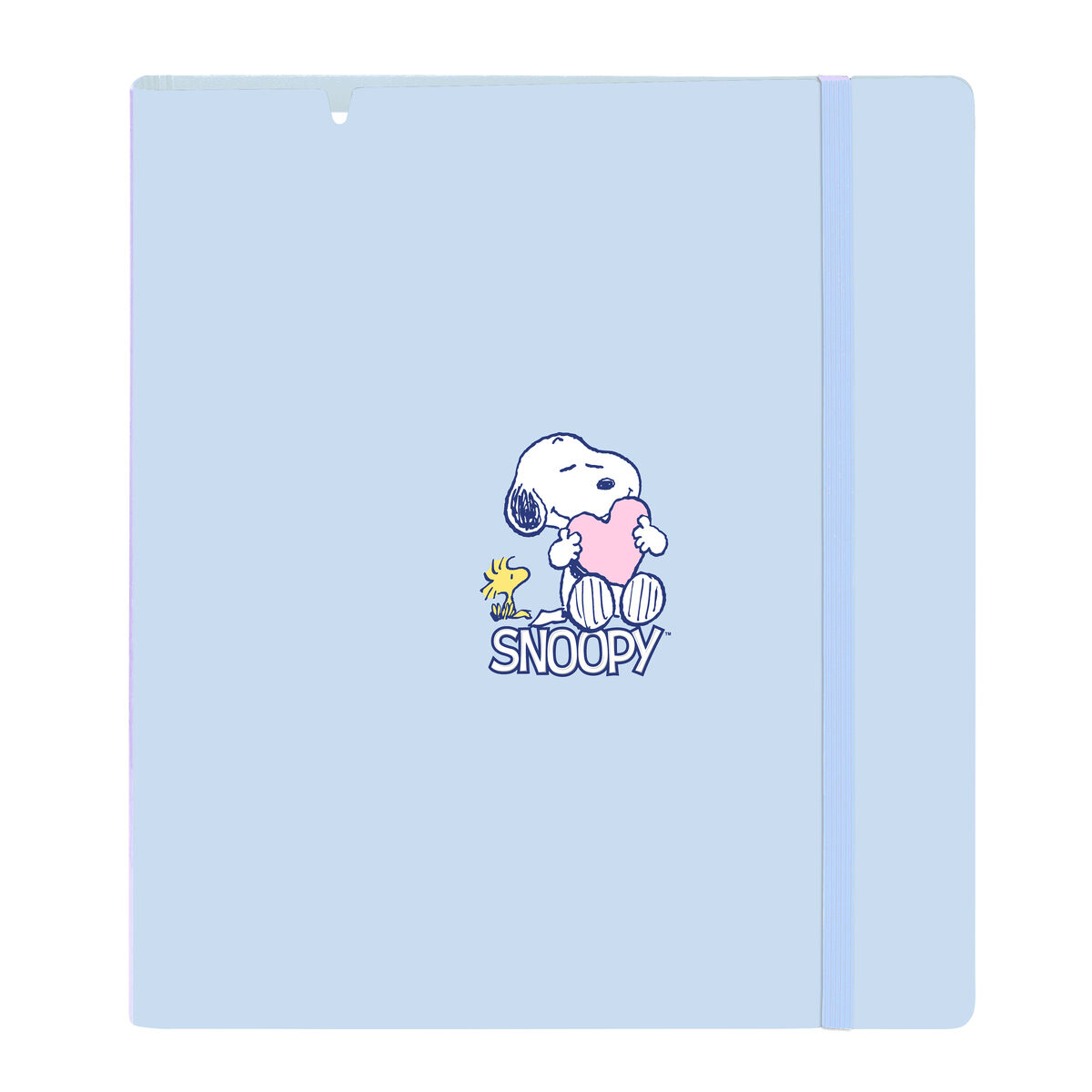 Ring binder Snoopy Love Blue 27 X 32 X 4 cm Ring binder Snoopy Love Blue 27 X 32 X 4 cm