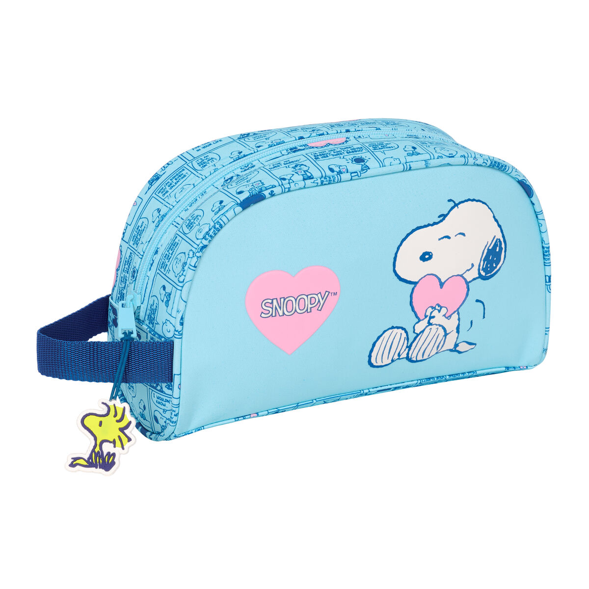 Travel Vanity Case Snoopy Love Light Blue 26 x 16 x 9 cm Travel Vanity Case Snoopy Love Light Blue 26 x 16 x 9 cm